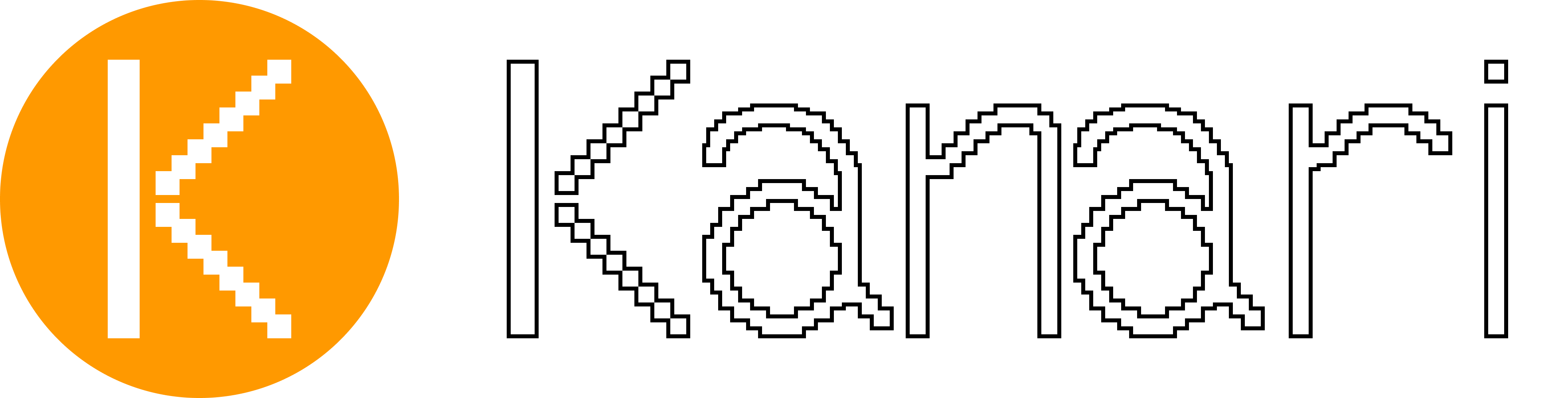Kanari logo for dark backgrounds